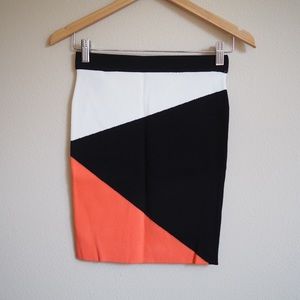 NEW Ronny Kobo Geometric Skirt